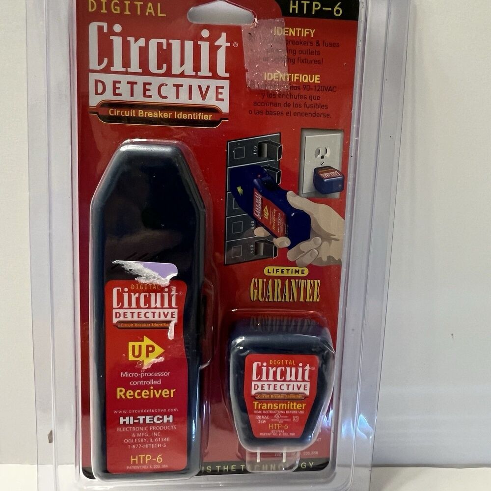 Automatic Digital Circuit Detective-HTP-6- Circuit Breaker Identifier NEW